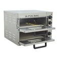 thumbnail image 3 of 220V Commercial Double-decker Pizza Bread Electric Oven Toaster Independently Control, 3 of 15