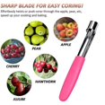 thumbnail image 3 of Apple Corer,premium Stainless Steel Remover/puller,hand-held Kitchen Tool - Great Handle - 1 Pack, 3 of 5