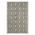 thumbnail image 5 of SAFAVIEH Cambridge Leslie Geometric Wool Area Rug, Black/Ivory, 5' x 8', 5 of 9