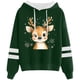 thumbnail image 1 of WILLBEST Sudadera Oversize para Mujer con Estampado Navideño Informal y Cordón Ajustable Grande, 1 of 3