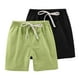 thumbnail image 1 of Odeerbi 2-13 Años Para Niños Niñas 2 Pcs Summer Cotton Linen Shorts Entrenamiento de Deportes Deportivos Atletismo Shorts Sólidos de Color Sólido, 1 of 8