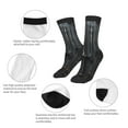 thumbnail image 3 of Uemuo Fantasy Medieval Weaponry Printed Kids Boys Socks Seamless Crew Socks Crazy Funny Athletic Sport Socks for Children, 3 of 5