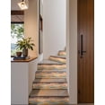 thumbnail image 3 of FLFK Decorative Stair Riser Decals, Self-Adhesive Peel and Stick, 39.9 x 7.08 inches, Geometric Pattern, Multicolor, Set of 5, 3 of 6