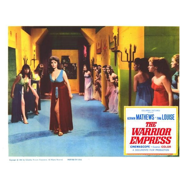 The Warrior Empress Movie Poster Style H 11 X 14 1961 Walmart Com Walmart Com