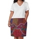 thumbnail image 3 of Vestido holgado con bolsillos Mola de Panamá, estilo coreano, largo, de verano, 3 of 7