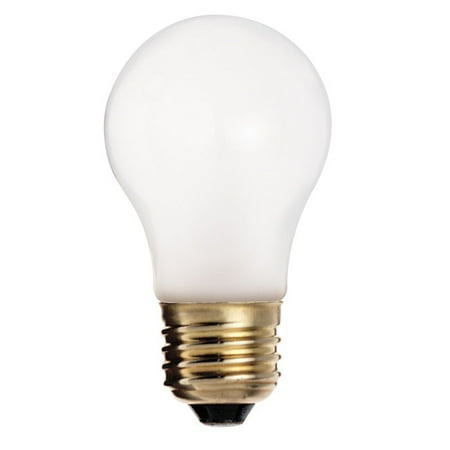 130v T10 E26 Medium Base - Satco S3740 60W 130V A15 Frosted E26 Medium Base Incandescent bulb