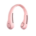 thumbnail image 2 of Ventilador de cuello sin aspas Mini ventilador de carga USB para exteriores (silicona ajustable rosa) Ndcxsfigh Libre de BPA, 2 of 7