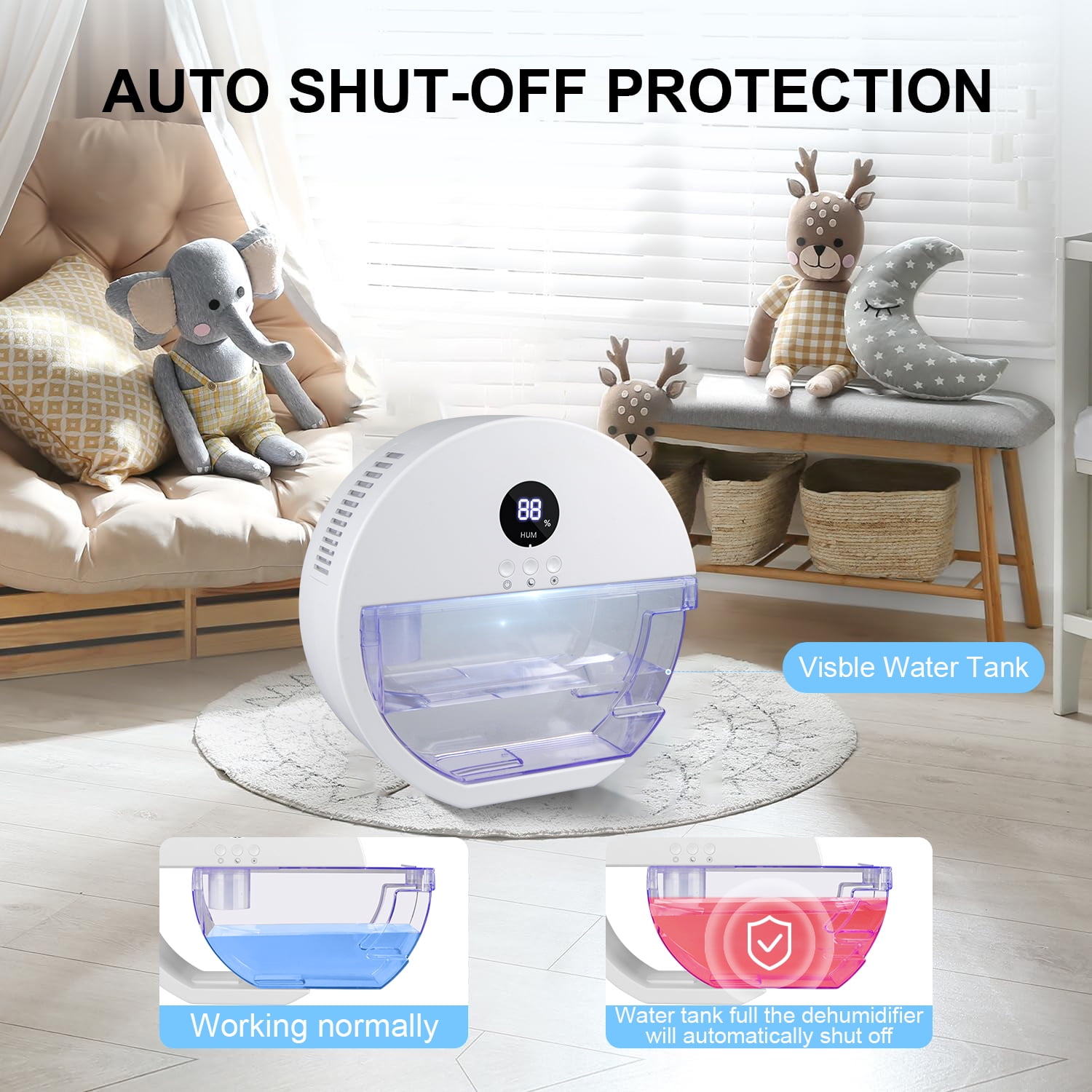 Mini Dehumidifier for Home,Room