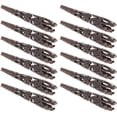 thumbnail image 1 of WHAMVOX 120Pcs Alloy Bead Caps for Jewelry Light Brown Jewelry Components for DIY Design, 1 of 8
