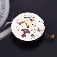 thumbnail image 3 of Movimiento automático del reloj del movimiento del esqueleto del péndulo de la radiación 2001 Afortunado Sencillez, 3 of 4