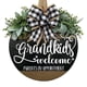 thumbnail image 2 of onlyliua ¡ Ofertas de Liquidación de Hoy Prime! Bienvenidos a Decorar La Puerta de Entrada y Letreros de Madera para Puerta, Un Regal Interesante para Los Abuelos., 2 of 5