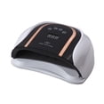 thumbnail image 1 of Lámpara UV LED de 160 W para uñas, secador de uñas de gel con sensor inteligente, 4 temporizadores y pantalla LCD para curar uñas de manos y pies en casa., 1 of 8