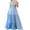 Sky Blue, variant on Xihbxyly Women Dress Summer Solid Color Off the Shoulder Maxi Dress Leisure Slim Fit Short Sleeve Sundress
