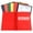 Red, variant on Djiypn Plastic Folders with Pockets, Durable Heavy Duty File Folders with Business Card Slot, 2-Pocket Folder for Work, Office, Red,1Pack