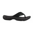 thumbnail image 2 of KEEN Mens KONA FLIP-M Flat Sandal - Black/Steel Grey, 2 of 3