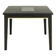 thumbnail image 4 of Furniture of America Halcyon Solid Wood 72-inch Indoor Dining Table, Espresso, 4 of 7