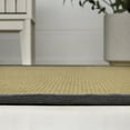 thumbnail image 6 of JONATHAN Y KEATON CUSTOM JUTE 4 x 6 Area Rug, Camden Farmhouse Cottage Border Jute - Natural/Dark Gray, KTN100D-4, 6 of 6