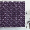 thumbnail image 1 of Ambesonne Dragonfly Shower Curtain, Ornate Wings, 69"Wx70"L, Dark Purple Aqua Lilac, 1 of 3