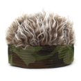 thumbnail image 2 of Leaveforme Fashion Wig Hat Curved Brim Easy to Wear Comfortable Male Fake Hair Cap for Going Out, 2 of 8