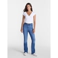 thumbnail image 2 of No Boundaries Surplice Top with Cap Sleeves, Women’s XXS-XXL, 2 of 5