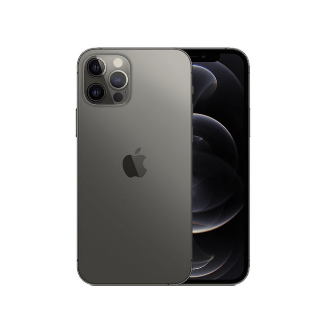 Apple iPhone 12 Pro Max , Completamente Desbloqueado, 128 GB, Color Grafito (Reacondicionado)