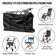 thumbnail image 4 of Sac de Rangement Robuste pour Chaise Pliante pour Chaise Longue de Transport, 4 of 9
