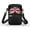 Glastonbury Festival Union Jack, variant on HELLHERO Polyester Women Crossbody Bag Double Zipper Messenger Bag for Outdoor Holiday Travel(Ghost Spider Web Bat)
