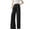 Black, variant on Women Baggy Maternity Pants Straight Leg Over Belly Pregnancy Pants Loose Belly Support Maternity Long Pants with Pockets
