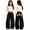 X186 Black, variant on SJLDQY Girls Sweatpants Letter Graphic Casual Baggy Pants Drawstring Waist Pants with Pockets