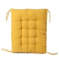 thumbnail image 4 of SINGES Rocking Chair Cushion and Pads Corduroy Chair Cushion with Ties Back and Seat Cushion for Desk Chair, Dining Chairs, Kitchen Chair, Lounge Chair 17.5x39 in, 4 of 6