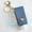 Sky Blue, variant on Final Sale 30Ml Empty Hand Sanitizer Bottle And Keychain Set, Hand Sanitizer Leather Case, Portable Outdoor Keychain Leather Case, Wine Red Travel Bottle And Keychain Holder Refillable Empty Bo