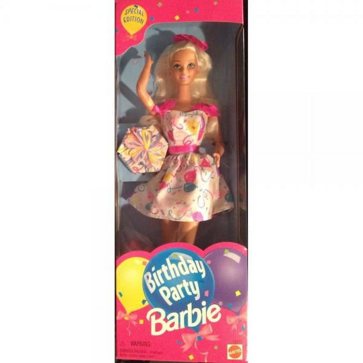 Barbie The Flamingo Doll - 1998 Birds Of Beauty Collector Edition, Pink Feathered Gown, Approx. 11.5 Inches Tall
