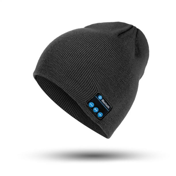 Gorro, Gorro con Bluetooth Gorro de Punto Bluetooth Recargable Gorro con Bluetooth Artesanía Excepcional