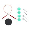 thumbnail image 2 of Juego de Agujas de Tejer Circulares con Gancho de Ganchillo, Herramientas para Tejer y Tejer con Agujas de Ganchillo B, 2 of 5