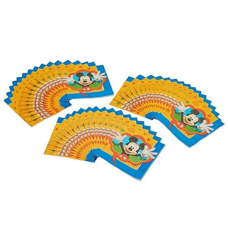 Mickey Mouse Napkins - American Greetings Mickey Mouse Lunch Napkins 48 Count