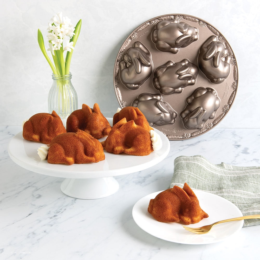 新品ノルディックウェア　Baby Bunny Bites cakelet Pan Baby Bunny Bites Cakelet Pan | Cast Aluminum Bakeware