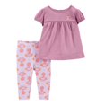 thumbnail image 1 of Set 2 Piezas C/Leggings Carter's Niñas 18M Estampado floral Lila, 1 of 4