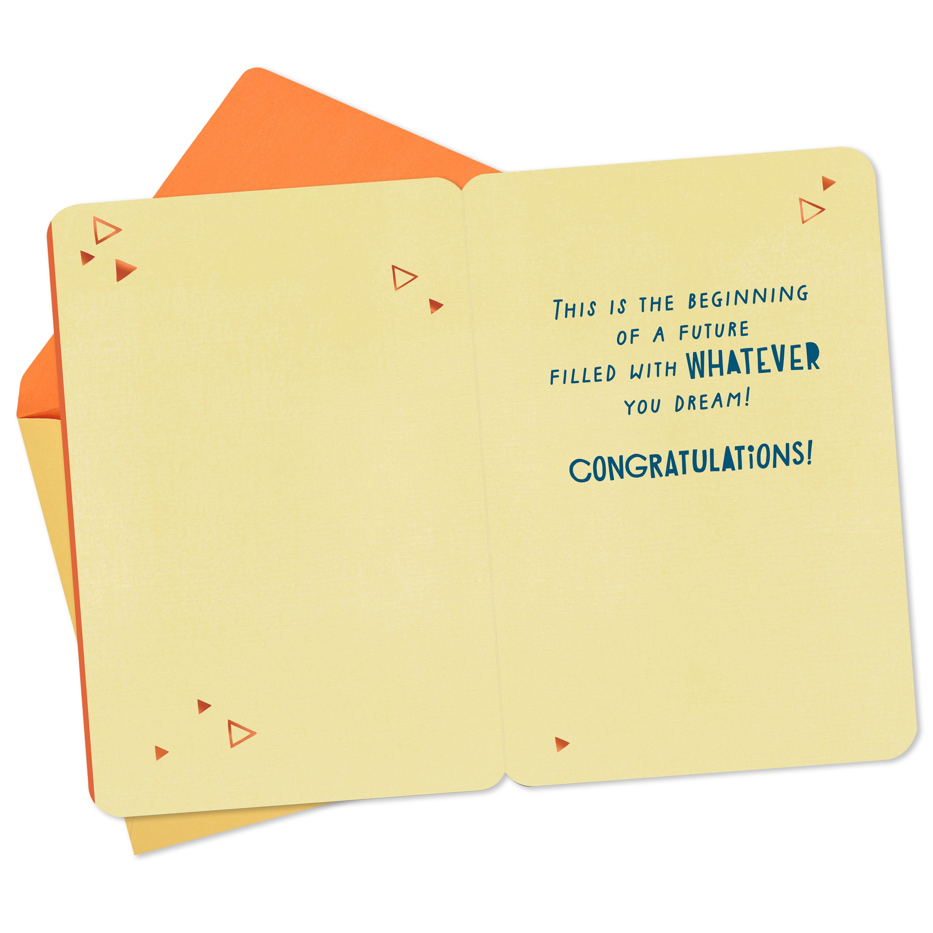 Hallmark Just Because Congratulations Card (Let the Adventure Begin)