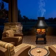 thumbnail image 5 of GVN Patio Wood Burning Chimneys Fireplace, Outdoor Fire Pit for Outdoor, Outside Patio Deck and Garden, 5 of 10