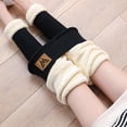 thumbnail image 4 of Leggings con forro de cintura alta Sunnimix Pantalones con forro polar para mujer XXL, 4 of 8