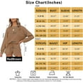 thumbnail image 5 of Haut à Manches Longues et Shorts en Tricot Gaufré pour Femmes Ensemble de Pyjama de Détente avec Poches, 5 of 5