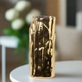 thumbnail image 6 of Sabine Ceramic Round Embossed Abstract Vase, 6 of 10