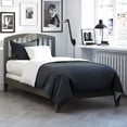 thumbnail image 1 of Richmond Twin XL Solid Wood Foundation Bed in Grey, 1 of 11