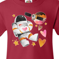 thumbnail image 4 of Inktastic Astronaut Valentine Outer Space Hearts Youth T-Shirt, 4 of 5