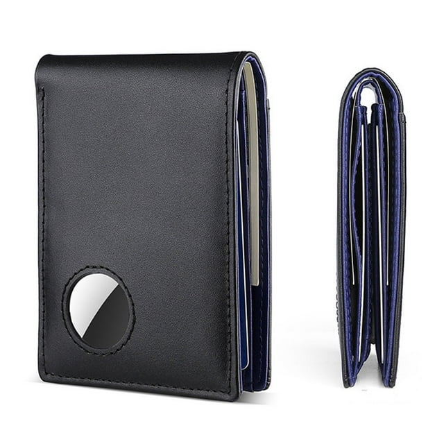 Genuine Leather Coin Purse American Style Minimalist Wallet for Meeting Business