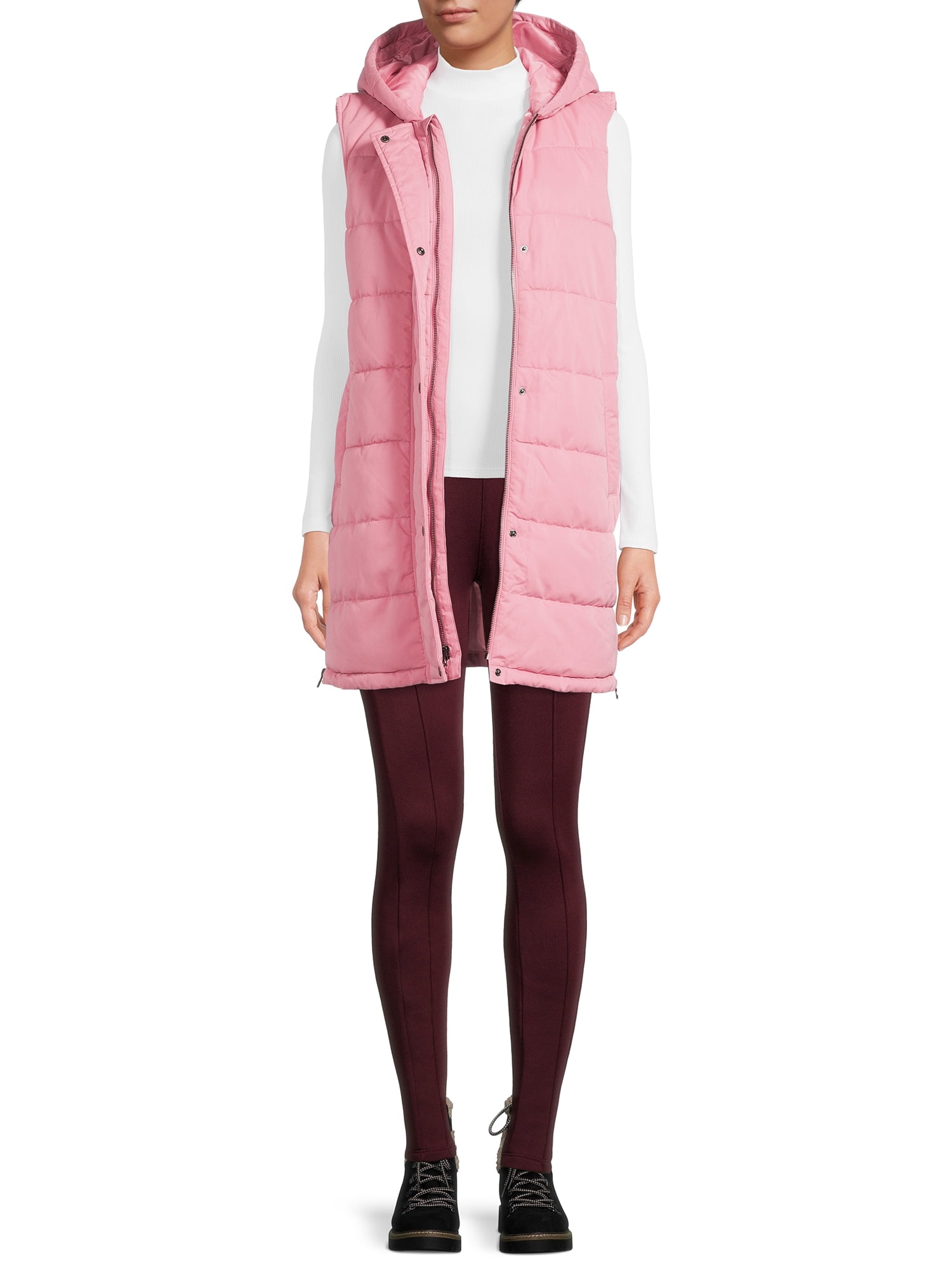 Swiss Tech Women's and Plus Hooded Tunic Vest