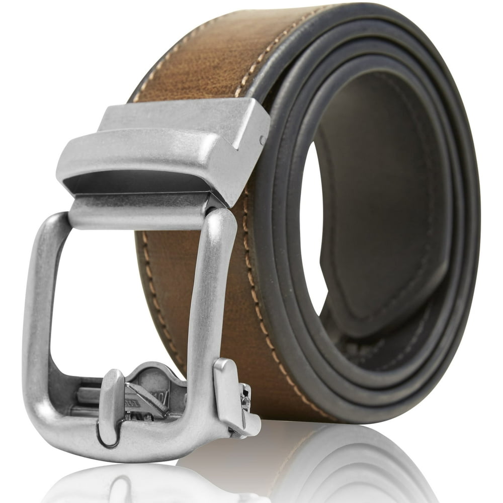 Access Denied Bonded Leather Belts For Men Ratchet Belts Casual