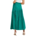 thumbnail image 5 of Nlife Women High Waist Pleated Drawstring Flowy Hem Skirt, 5 of 7