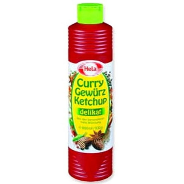 Hela Curry Ketchup Delikat ( Original German ) Pack of 2 x 300 ml