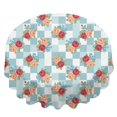 thumbnail image 2 of Pioneer Flower Floral Print Pattern Round Tablecloth 60 X 60 Inch, Wrinkle Resistant Wipeable Table Cloth for Kitchen Dining Picnic Patio Party, 2 of 6